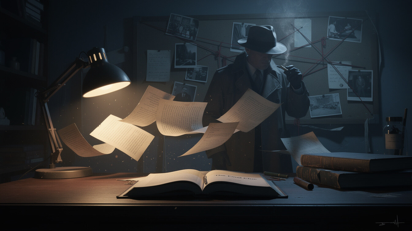 mystery writer inspiration